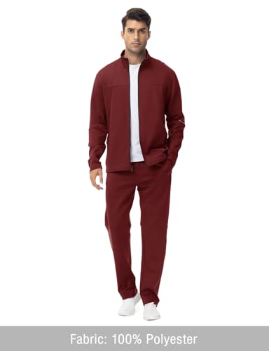 Image of TBMPOY Men's Tracksuits Sweatsuits for Men Sweat Track Suits 2 Piece Casual Athletic Jogging Outfits Full Zip Sets