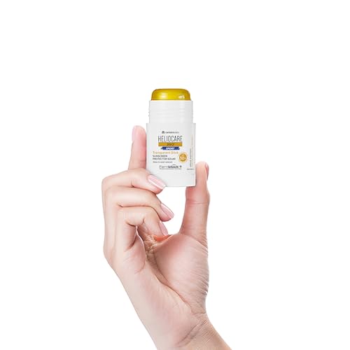 Image of Heliocare 360 Sport Transparent Stick SPF 50+ | Sweat-Proof, On-the-Go Facial Sunscreen Stick for Athletes | Colorless, High UV + Blue-Light Protection, Dermatologist-Tested | 25 g