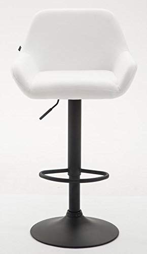 Set 2 Sgabelli Bar Braga In Similpelle marrone/nero