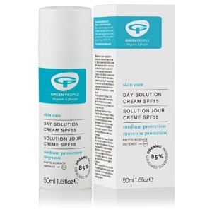 Green People Organic Day Solution Cream SPF15 50ml (PACK OF 2)