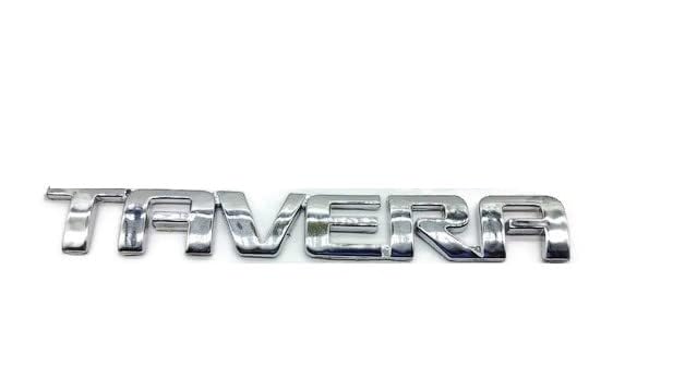 Image of Car Name Emblem Monogram Logo Sign Badge Decals Sticker Chrome Plastic for (Tavera)