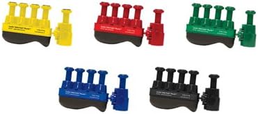 Alimed Digi-Flex Thumb - Set of 5 (1 each: yellow, red, green, blue, black), no rack