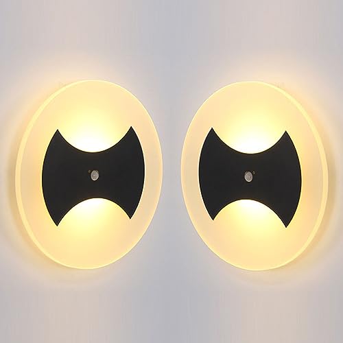 Luz nocturna interior escaleras aplique LED recargable sin cables 2