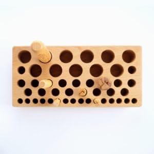 MKM Pottery Tools TC-01 Tool Holder for Pottery and Ceramic Rollers and Stamps