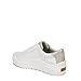 Dr. Scholl's Shoes Womens Time Off Sneaker White/Gold 8 M