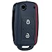 Silicone 2 Button Remote Car Key Shell Fob Case Key Box for Volkswagen Polo Passat B5 Golf 4 5 6 MK5 MK6 Eos Bora Beetle TSI