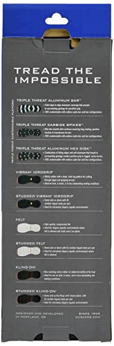 Korkers Omnitrax V3.0 Felt Fishing Shoe Sole, 12, White/Orange #TOP3