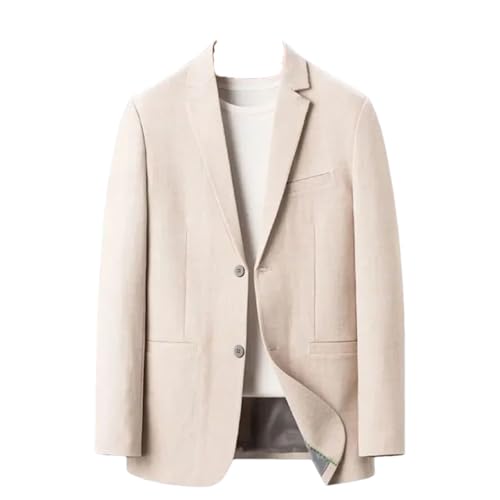 Men's Spring Thin Formal Wear Jackets Solid Single Breasted Business Slim Blazers