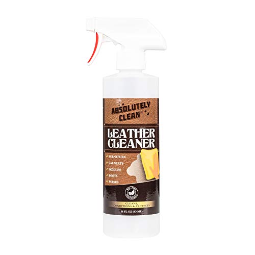 Amazing Leather Cleaner/Conditioner/Deodorizer | Powerful, Natural Enzyme Cleaner | USA Made | Great...