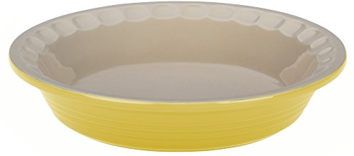 Le Creuset Stoneware Pie Dish, 5-Inch, Soleil