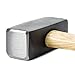 ASR Outdoor 10 inch Stone Carving Hammer Hardened Steel Mallet for Masonry