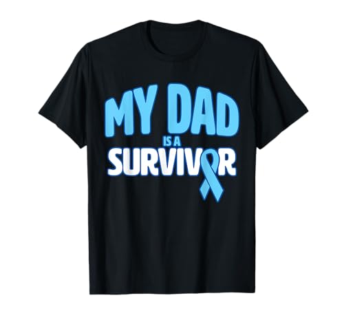 My Dad is a Survivor - T-shirt de sensibilisation au cancer de la prostate T-Shirt