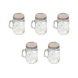 Verres à dessert : ce lot comprend 5 verres de 120 ml, une quantité suffisante pour un usage quotidien, ainsi que des bols à yaourt