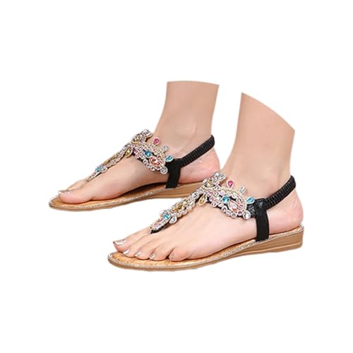 Chaussures d'été élastiques sans douleur pour femme