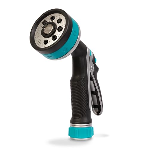 Gilmour Heavy Duty Rear Control Garden Hose Nozzle with 8 Pre-set Spray Patterns