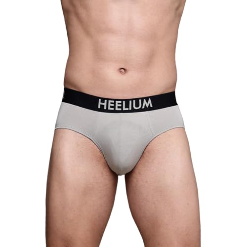Image of HEELIUM Bamboo Underwear Brief for Men | 3X Softer Than Cotton & Odour Free | Stretchy Fabric & Durable Waistband