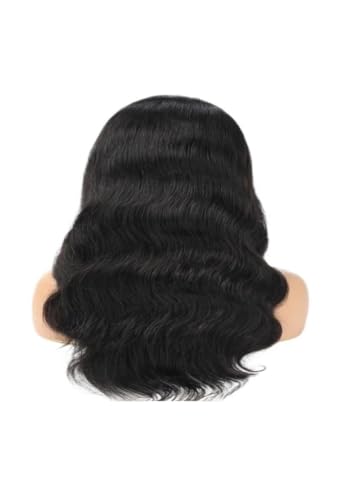 1 szt. Bezklejowy klips ze sznurkiem w peruce z pałąkiem na głowę typu Body Wave naturalnym kolorze Bez szwu wyglądający 3(210%,26inches)