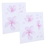 Zuverlässiges material: diese aufkleber sind aus großartigen materialien hergestellt und verschleißfest sie bieten dauerhaften schutz für ihr auto, ihren autotüraufkleber oder ihren kirschblüten-autoaufkleber