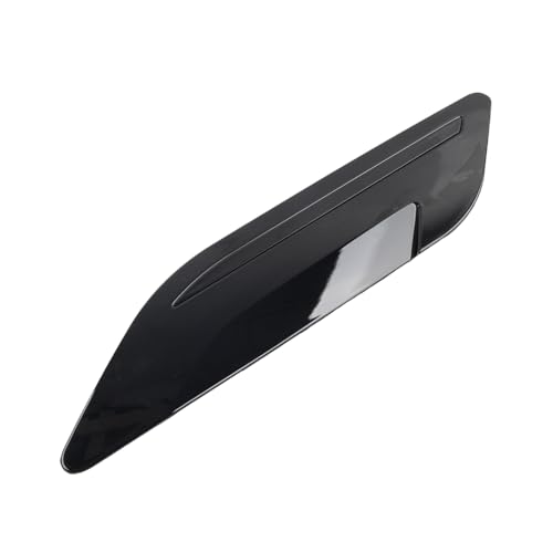 Bacar 1 Pc Hood Vents Car Engine Hood Air Outlet Vent Cover Trim ABS Glossy Black For Land Rover For Range Rover Evoque 2020-2023