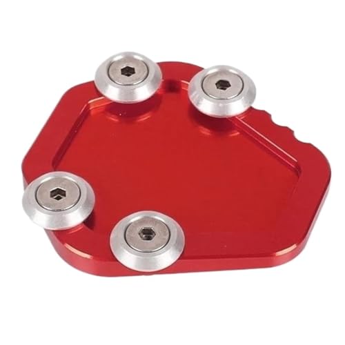 Motorrad Ständer Fuß FÜR BENELLI FÜR Leoncino 250/500 BJ250 BJ300 BJ302 BN250 BN300 BN302 Motorrad Fuß Pad Seite Ständer Verlängerung Ständer Unterstützung Basis(2)