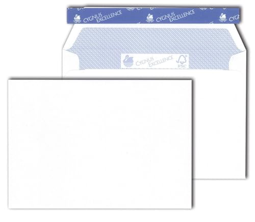 Cygnus Excellence 30002366 H 'frei Enveloppes et peau d'éléphant Enveloppes Enveloppes Housse C6 HK 100 g Blanc