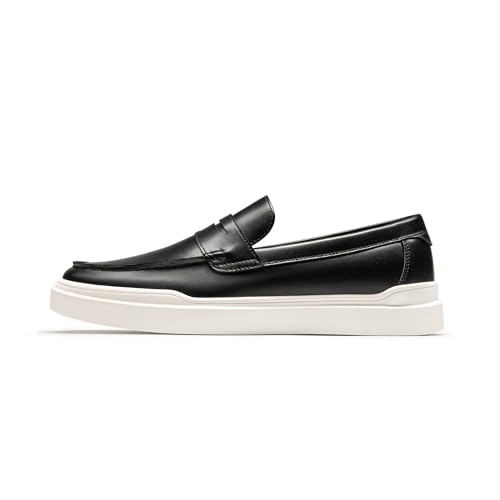 Bruno Marc Men�s Slip-on Loafers,Size 8,Black,SBLS2406M