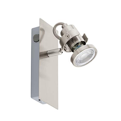 Preisvergleich Produktbild EGLO TUKON 3 Spot, Stahl, Wandleuchte, 3.3 W, nickel-matt