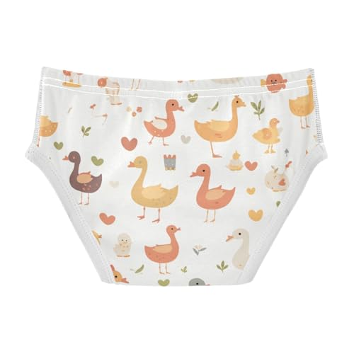 KLL Cute Gooses Group Summer Toddler Boys Cotton Briefs Breathable Children Panties2
