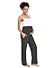 BRATUC Maternity Pants for Women Viscose from Bamboo Soft Stretchy Loose Comfy Pregnancy Lounge Pajama Pants with Pockets (Large Dark Grey)