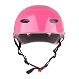 Zambuph Casco de seguridad para deportes acuáticos: wakeboard, kayak, canoa, lancha, surf, talla M, color rosa.