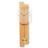 Natuhr verwendet ausschließlich die bestmöglichen Materialien für den Bau dieser Wandpendeluhren. In Punkto Genauigkeit verlässt man sich auf ein präzises U.T.S. Funk Pendeluhrwerk