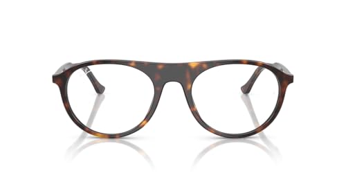 Ray-Ban RX5441 Square Prescription Eyewear Frames, Havana/Demo Lens, 51 mm
