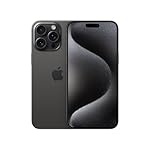 Apple iPhone 15 Pro Max, 512GB, Black Titanium - Unlocked (Renewed)
