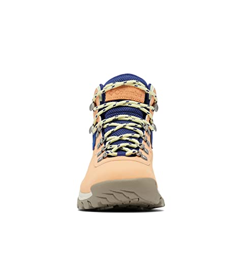 Columbia Women's Newton Ridge Plus, Peach/Dark Sapphire, 5