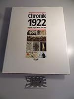 Chronik 1922 / Antonia Meiners 361100068X Book Cover