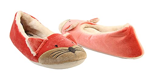 DUNLOP Donna Pelliccia Sintetica Ballerine