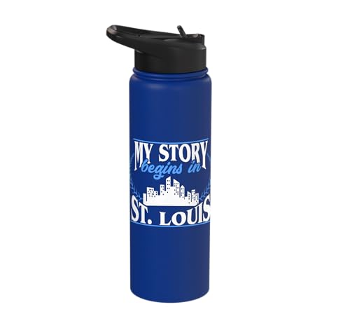 Born in St. Louis Stainless Steel Insulated Water Bottle