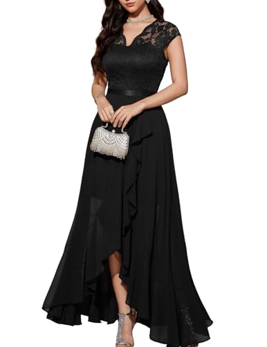 Bbonlinedress Women Black Formal Dresses Fall Wedding Guest Plus Size
