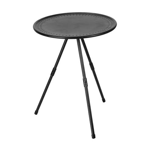 GARENDE 収納バッグ付きキャンプテーブル 屋外ガーデン釣り用ラウンドビーチテーブル