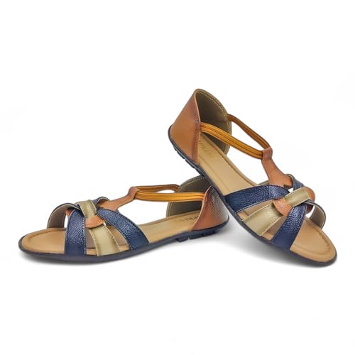 Image of Woman's Flat Comfortable Sandal | Doctor Insole Soft & Comfortable | Best For All Seasons | True Anti-Skid TPR Sole | Fashionable & Trendy (W-14)