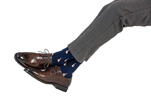 AUSCUFFLINKS Guitar Player Music Lover Socks for Him | Acoustic Guitarist Gift Socks | Present for Work Colleague | Bday Socks Gift for Guys (Guitar)4