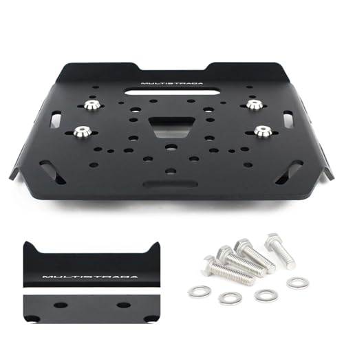 Porte-bagages arrière Moto pour Ducati Multistrada V4 2021-2024 Support Valise Noir