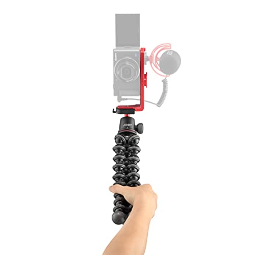 JOBY GorillaPod 3K Vert Kit, Kompaktes, flexibles 3K-Stativ und 3K-Kugelkopf mit vertikaler L-Halterung für spiegellose… – Bild 8
