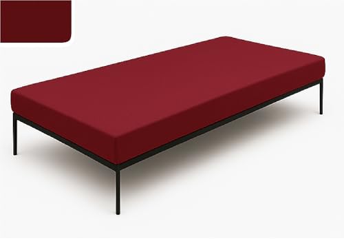 Image of ATOOTFUSION Orthopedic High-Density HR Foam Mattress | High-Resilience (HR) Dual-Sided Foam | Single Size Bed Mattress - 3-Year Warranty (Maroon, 72X35X2 Inches)