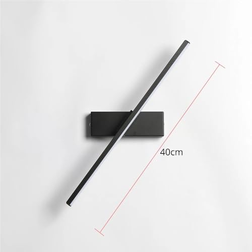 Lampe murale LED orientable avec angle ajustable à 330° en aluminium blanc - 6