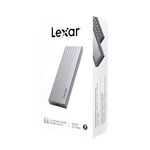 Image of Lexar SSD Storage 10GB Enclosure USB3 M.2 2280