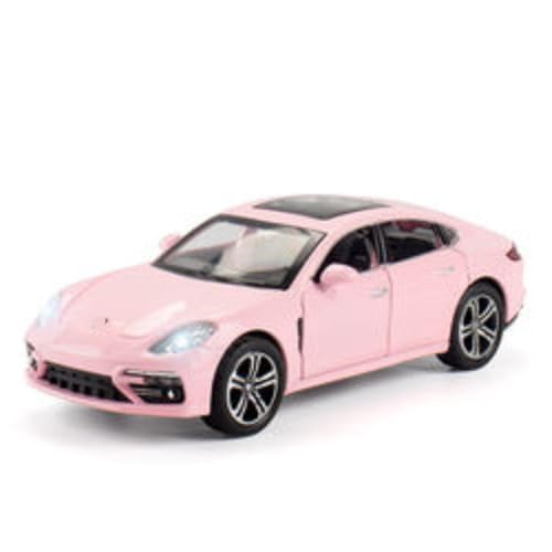 Image of Mashes Porsche Panamera Diecast Metal Car Toy 1:32 Scale with Openable Doors, Pull Back Action, Light & Sound, Detailed Luxury Sedan Model for Kids & Collectors, Premium Gift Toy Car [Multicolor]