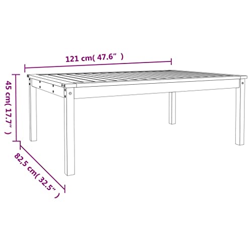 Table de jardin bois massif douglas stable et robuste pour en finir avec le mobilier fragile