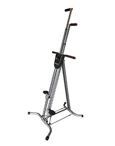 X-Factor Vertical Climber Stepper Climbing Stairs Exercise with 3 Resistance Levels and Monitor Holds 300 LB