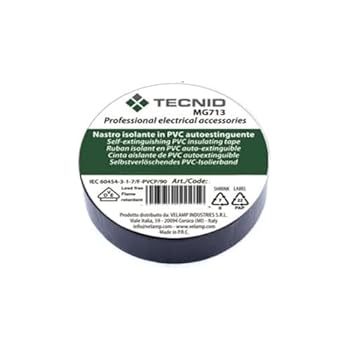 PVC Isolatietape dikte 013 mm 15 mm x 10 m Zwart VDE Gecertificeerd Waterdicht Hittebestendig Zelfklevend Perfect voor reparati